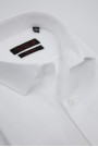 Man’s white shirt with textured weave