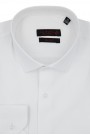 Man’s white shirt with textured weave Man’s white shirt with textured weave