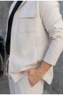 Man's ecru suit