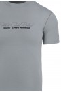 Man's light grey t-shirt