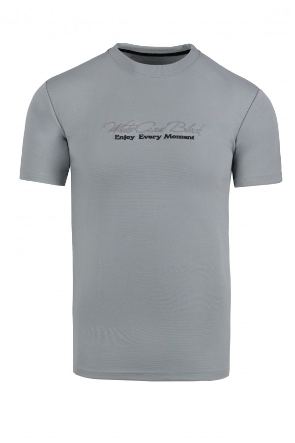 Man's light grey t-shirt Man's light grey t-shirt