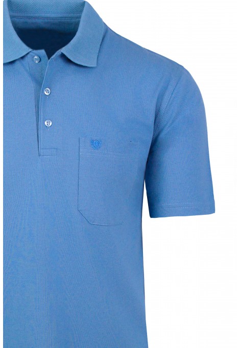 Ανδρική aqua μπλούζα polo 