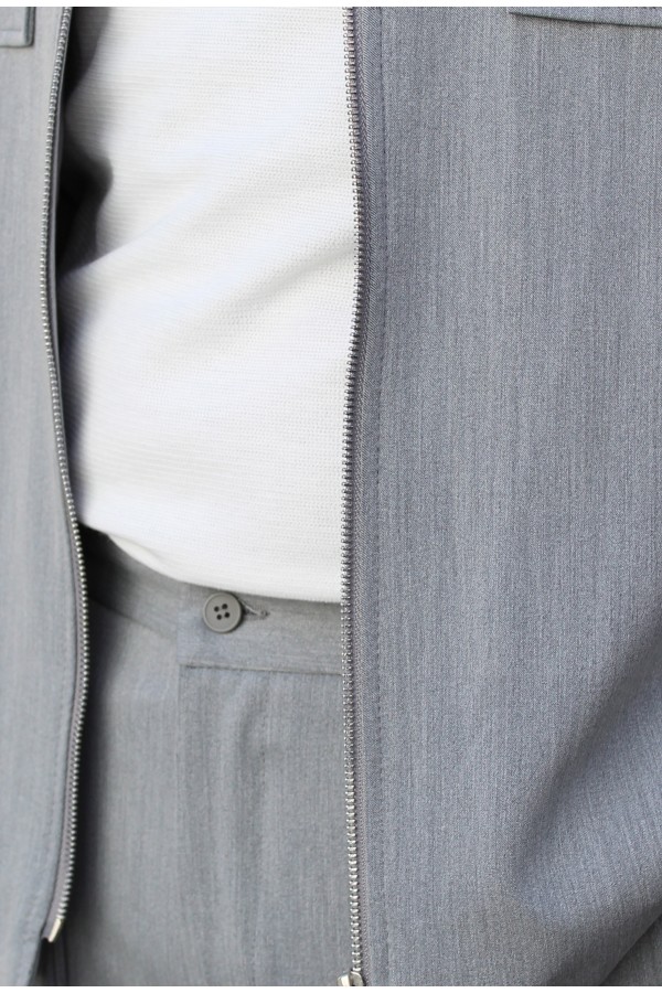 Man's light grey suit  