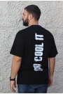 Ανδρική μαύρη μπλούζα oversized Ανδρική μαύρη μπλούζα oversized