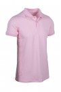 Man's Lilac  Cotton Polo T-shirt