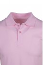 Man's Lilac  Cotton Polo T-shirt