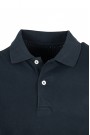Man's Dark Blue Cotton Polo T-shirt