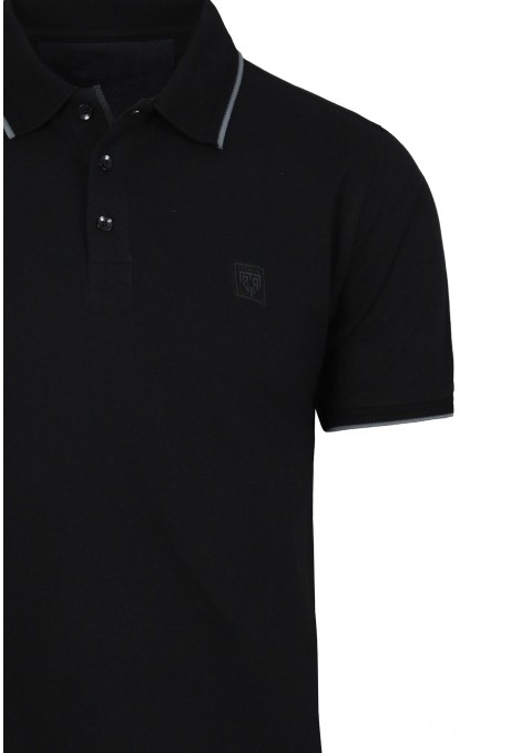 Ανδρική μαύρο μπλούζα polo