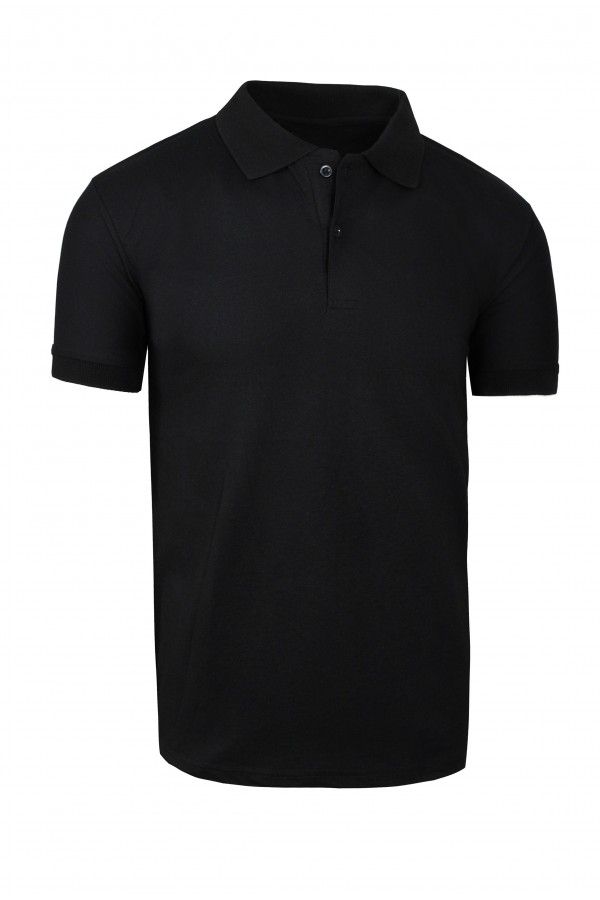 Ανδρική μαύρη μπλούζα polo
