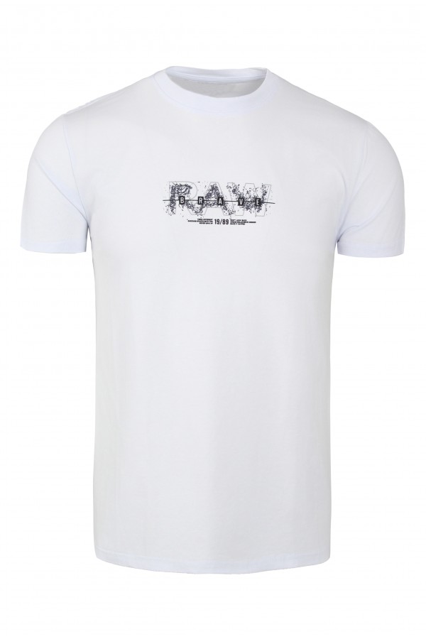 Man's white t-shirt Man's white t-shirt