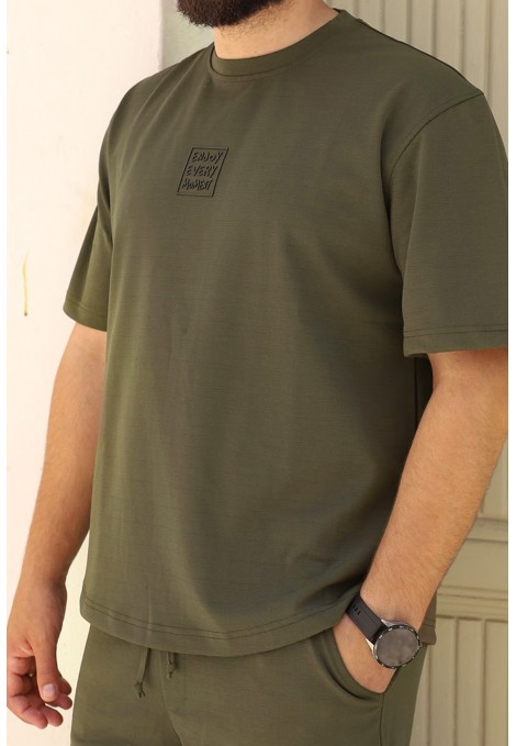 Khaki Men's T-shirt