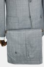 Man's grey suit mixed wool