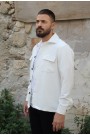 Ανδρικό λευκό πουκάμισο