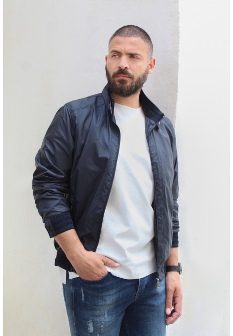 Σκούρο Μπλε Μπουφάν