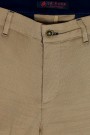 Ανδρικό καφέ παντελόνι τύπου τσίνο slim fit