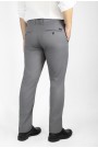Ανδρικό γκρι παντελόνι τύπου τσίνο slim fit