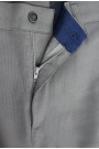 Ανδρικό γκρι παντελόνι τύπου τσίνο slim fit