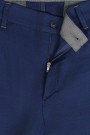 Ανδρικό μπλε παντελόνι τύπου τσίνο slim fit