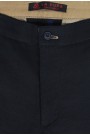 Ανδρικό σκούρο μπλε παντελόνι τύπου τσίνο slim fit