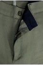 Ανδρικό χακί παντελόνι τύπου τσίνο slim fit