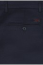 Ανδρικό σκούρο μπλε παντελόνι τύπου τσίνο slim fit 