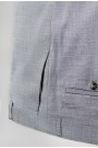 Ανδρικό ανοιχτό γκρι κοστούμι  mixed wool