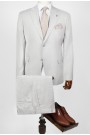 Man's beige suit mixed wool Man's beige suit mixed wool