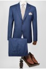 Man's dark blue suit mixed wool Man's dark blue suit mixed wool
