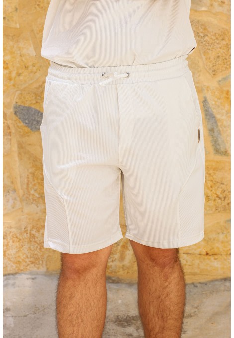 Ανδρική Off white Βερμούδα