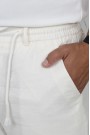 Man's white linen pants