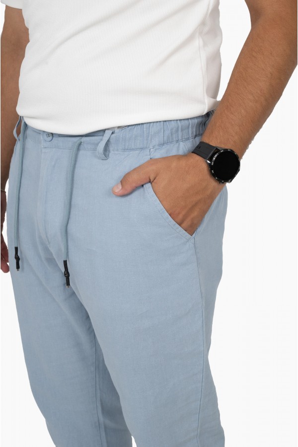 Man's ciel linen pants