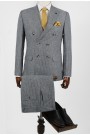 Man's grey suit mixed wool Man's grey suit mixed wool