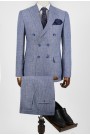 Man's blue suit mixed wool Man's blue suit mixed wool