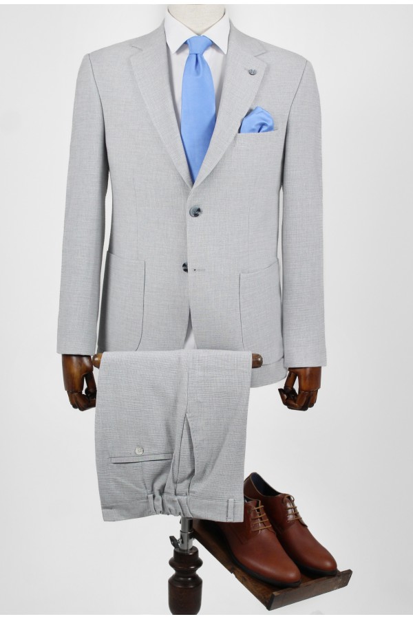 Man's light grey suit Man's light grey suit
