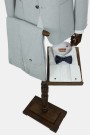 Man's light grey lightweight suit  