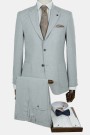 Man's light grey lightweight suit  