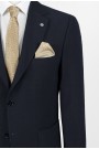 Man's dark blue suit  