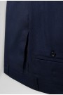 Ανδρικό μπλε κοστούμι mixed wool
