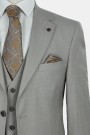 Man's light grey mixed wool suit