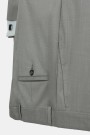 Man's light grey mixed wool suit
