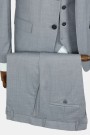 Man's grey mixed wool suit