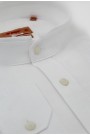 Man's white linen shirt mao 
