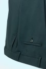  Ανδρικό πετρόλ κοστούμι mixed wool