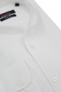Ανδρικό λευκό λινό πουκάμισο μάο slim fit 