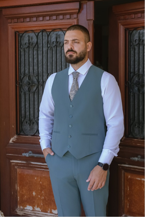 Ανδρικό πετρόλ γιλέκο