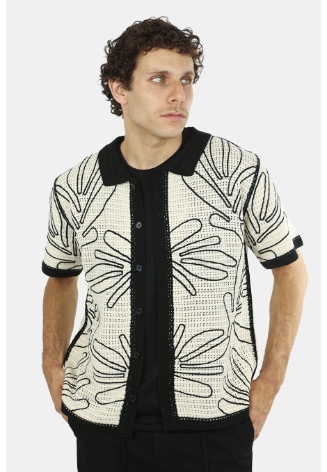 Men's Beige Shirt