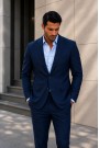 Men's dark blue Suit