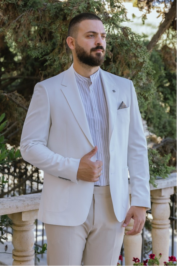 Ανδρικό Εκρού Σακάκι
