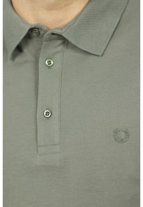Men khaki t-shirt