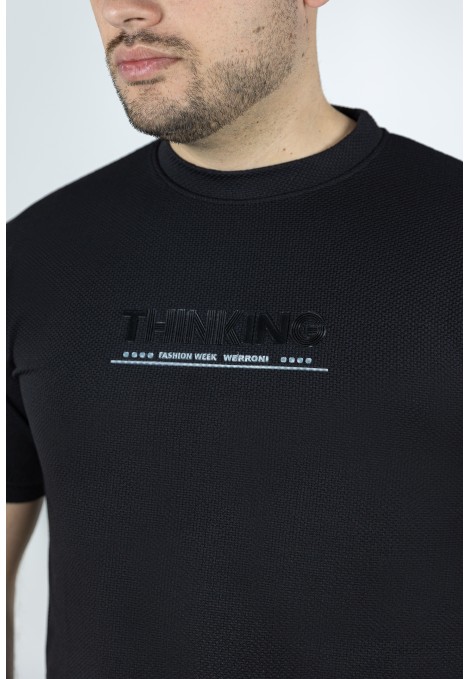 Ανδρική Μαύρη Μπλούζα